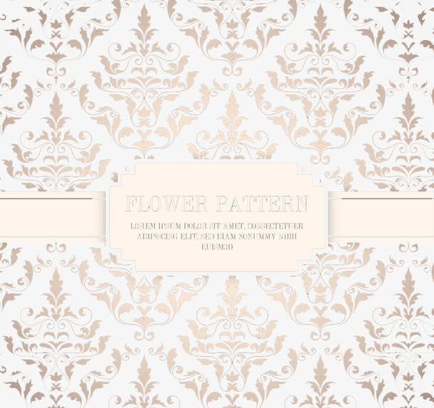 卡通花边设计矢量素材免抠