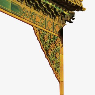 古宅模板下免抠