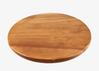 棕色木质纹理木圆盘实物免抠