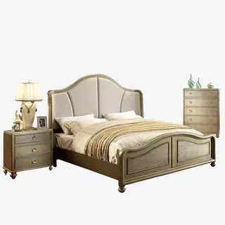 双人床软包皮床免抠