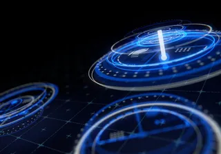 发光圆圈背景高清