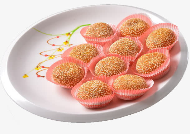 芝麻南瓜饼免抠