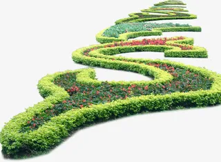 绿化艺术造型免抠