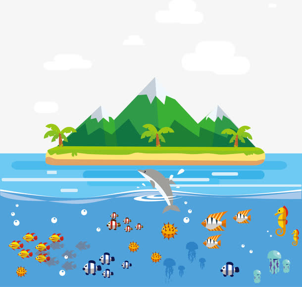 海底世界免抠