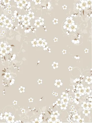 浪漫小清新碎花背景高清