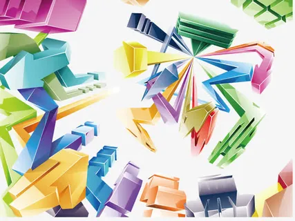 抽象几何图形免抠