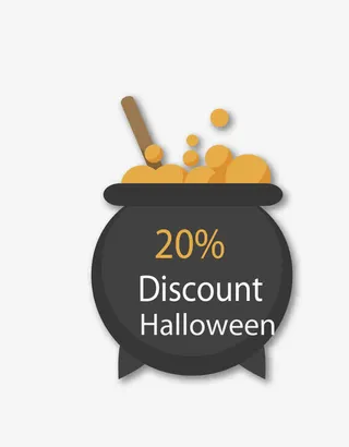 万圣节边框免抠