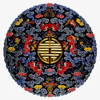 清代花纹样式免抠