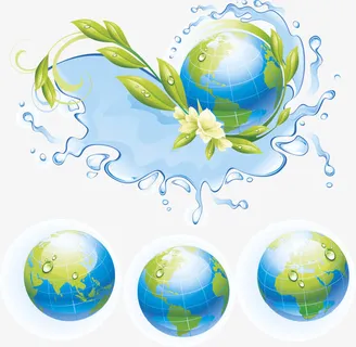 地球水波纹免抠