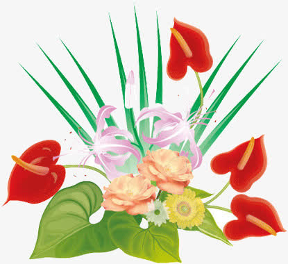 装饰花免抠