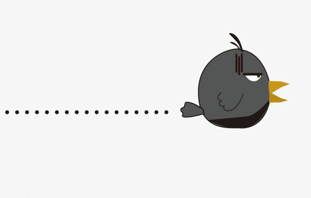 乌鸦飞过去免抠