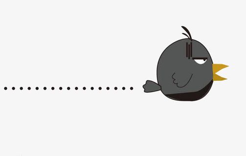 乌鸦飞过去免抠