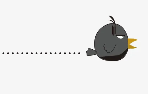 乌鸦飞过去免抠