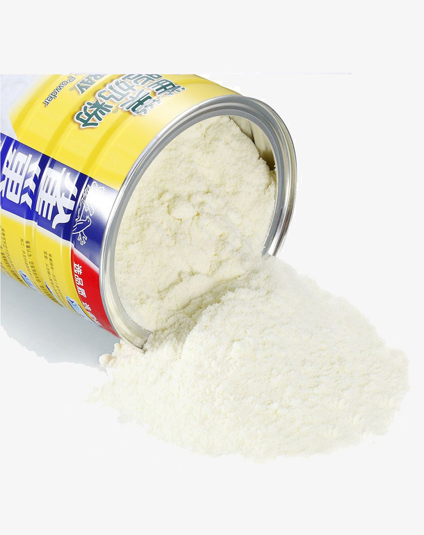 奶粉彩色实物乳品奶制品PNG免抠