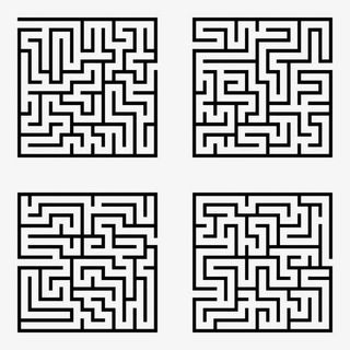 创意迷宫图片免抠