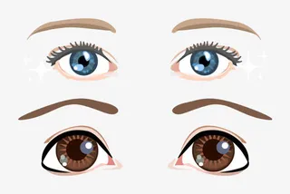 卡通眼睛素材免抠