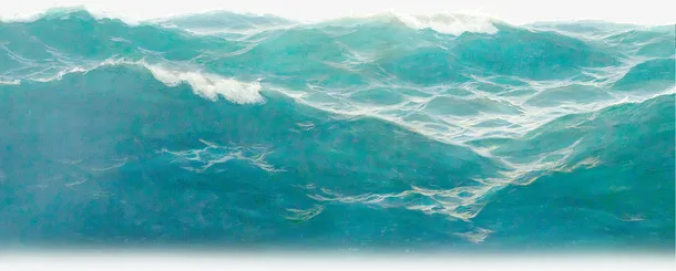 绿色山水免抠