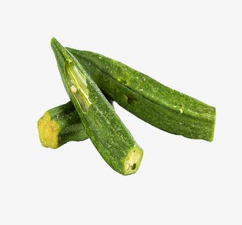 产品实物美味秋葵免抠