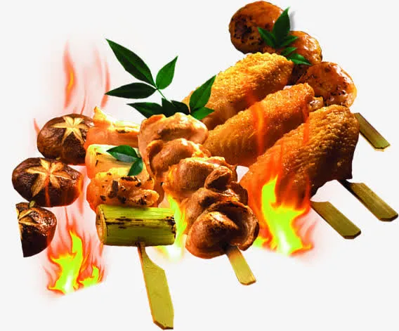 烧烤鸡翅高清免抠素材免抠