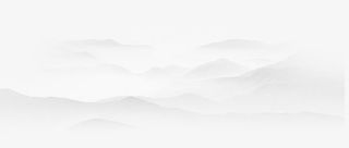 卡通漂浮朦胧的远山png免抠