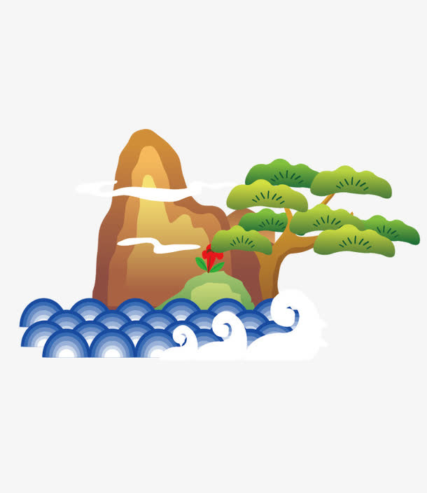 传统图案免抠