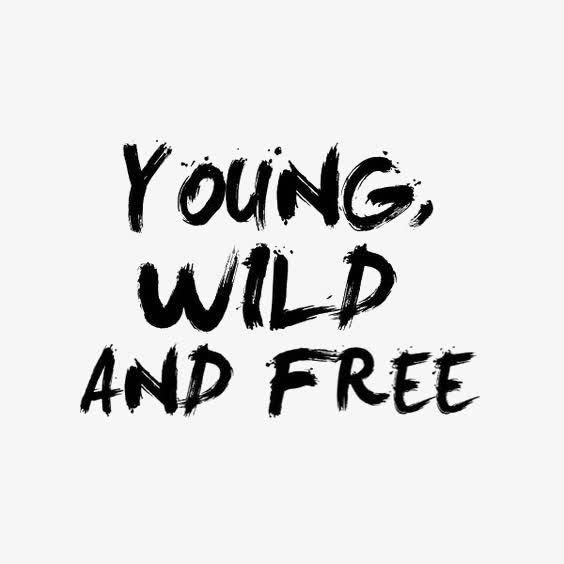 年轻英文艺术字免抠