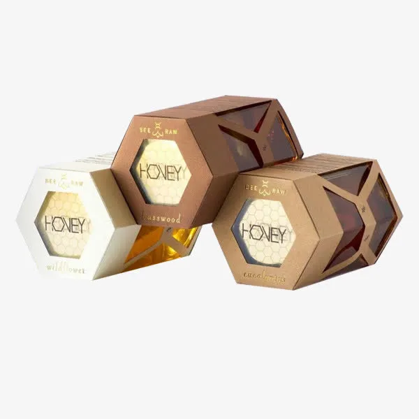 honey蜂窝造型包装设计免抠