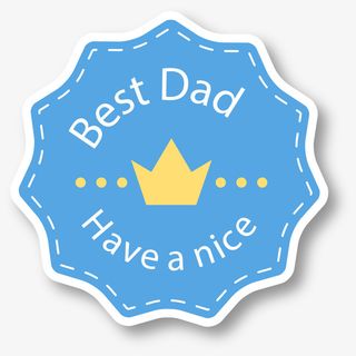 世界上最好的爸爸图标免抠