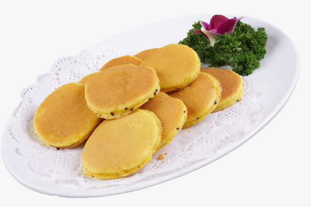 玉米面烤饼免抠