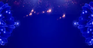 蓝色海报背景高清