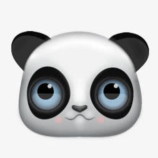 卡通熊猫头像免抠