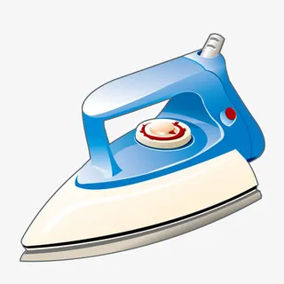 矢量家用电熨斗免抠