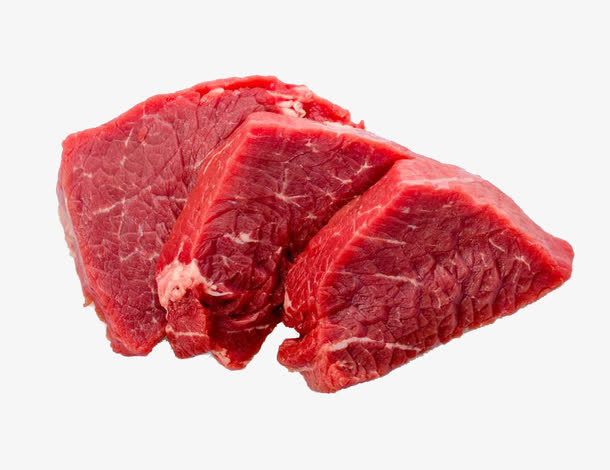 大块牛腿肉微距摄影免抠