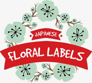 梨花花环矢量图免抠