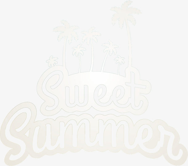 sweet summer甜蜜夏日免抠