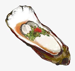 卡通生蚝免抠装饰生活用品元素