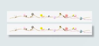 手工饰物绳条边框装饰条元素免抠