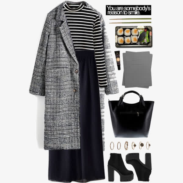 外套和裙子免抠