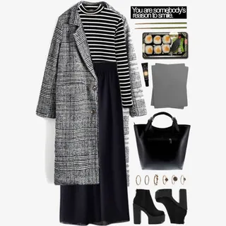 外套和裙子免抠