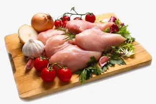 大气美食鸡胸肉小番茄圆葱免扣免抠