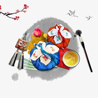 韩国节日素材免抠