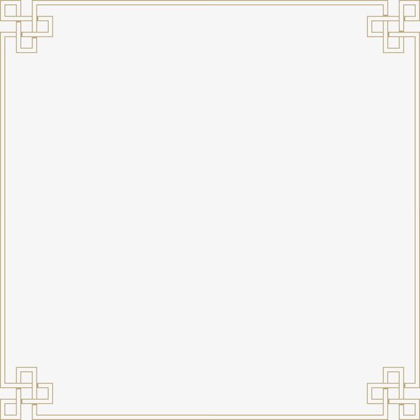 中式门窗边框免抠