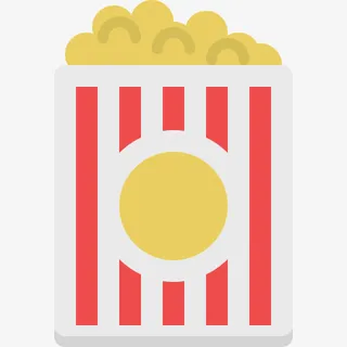 相机电影电影爆米花电影工具免抠