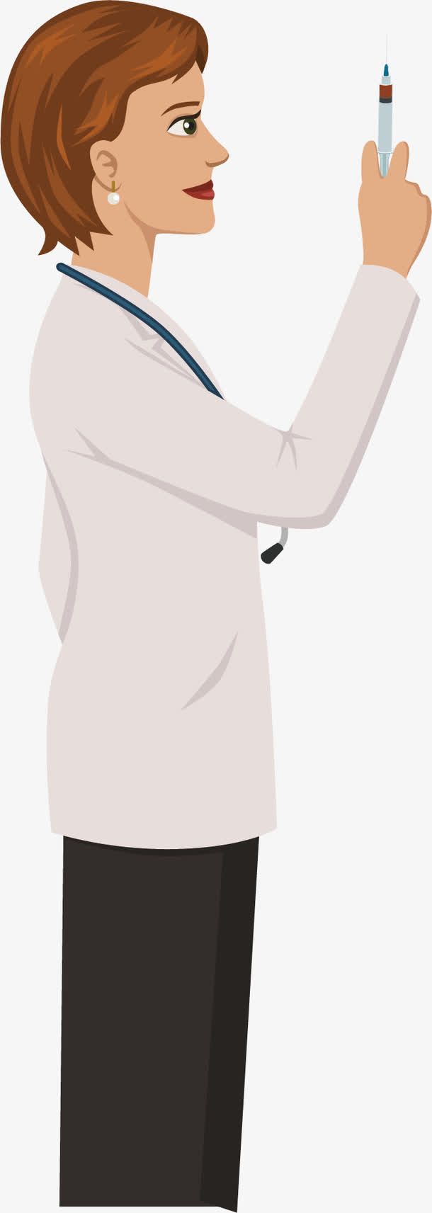 打针女医生免抠