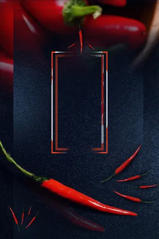 黑色磨砂底纹美食海报川辣海报背景素材高清