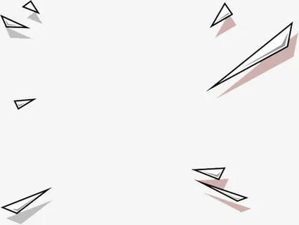 灰色的三角形免抠