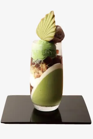 抹茶巧克力冰激凌免抠