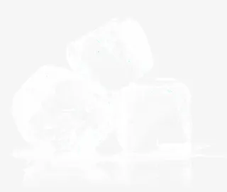 白色冰块透明高清免抠