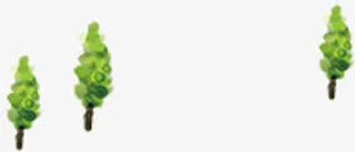 创意绿色春天大树免抠