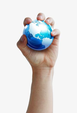 手握地球免抠